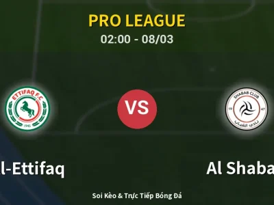 Kết Quả: Al-Ettifaq 1-1 Al Shabab – Highlight & Bàn Thắng | Pro League