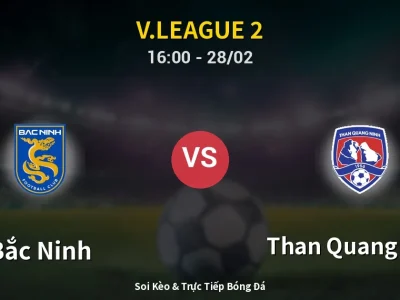 🔴 Trực Tiếp: Bắc Ninh 0-0 Than Quang Ninh – Link Xem V.League 2 (Full HD)