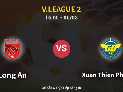 Kết Quả: Long An 1-2 Xuan Thien Phu Tho – Highlight & Bàn Thắng | V.League 2