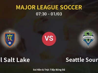 Kết Quả: Real Salt Lake 2-1 Seattle Sounders – Highlight & Bàn Thắng | Major League Soccer