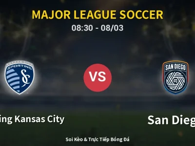 Kết Quả: Sporting Kansas City 0-1 San Diego – Highlight & Bàn Thắng | Major League Soccer