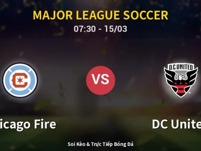 Kết Quả: Chicago Fire 1-2 DC United – Highlight & Bàn Thắng | Major League Soccer