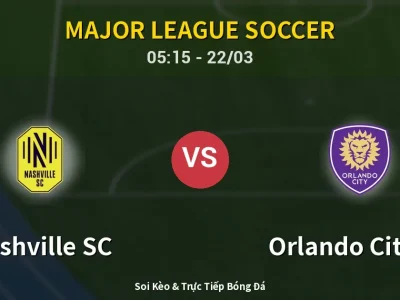 Kết Quả: Nashville SC 5-0 Orlando City SC – Highlight & Bàn Thắng | Major League Soccer