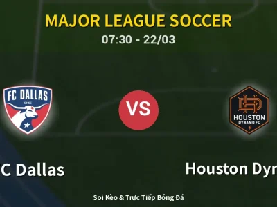 Kết Quả: FC Dallas 4-3 Houston Dynamo – Highlight & Bàn Thắng | Major League Soccer