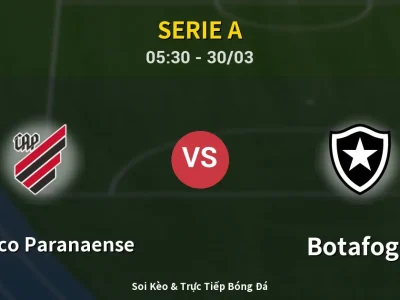 Kết Quả: Atletico Paranaense 4-1 Botafogo – Highlight & Bàn Thắng | Serie A