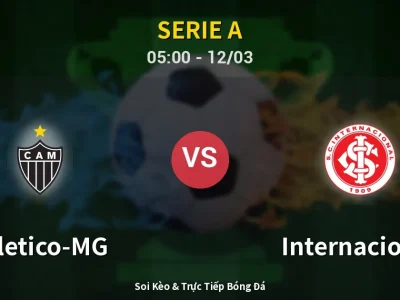 Kết Quả: Atletico-MG 1-0 Internacional – Highlight & Bàn Thắng | Serie A