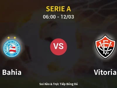 Kết Quả: Bahia 1-1 Vitoria – Highlight & Bàn Thắng | Serie A
