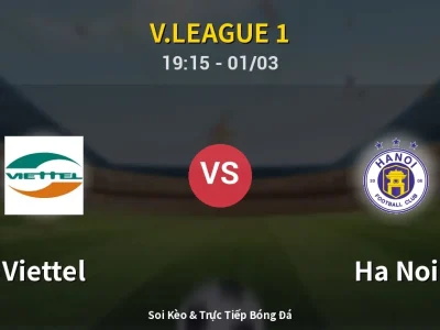 Kết Quả: Viettel 1-0 Ha Noi – Highlight & Bàn Thắng | V.League 1