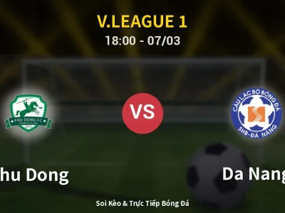 Kết Quả: Phu Dong 1-1 Da Nang – Highlight & Bàn Thắng | V.League 1