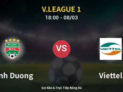 Kết Quả: Binh Duong 1-3 Viettel – Highlight & Bàn Thắng | V.League 1