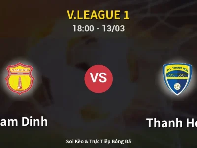 Kết Quả: Nam Dinh 1-0 Thanh Hóa – Highlight & Bàn Thắng | V.League 1