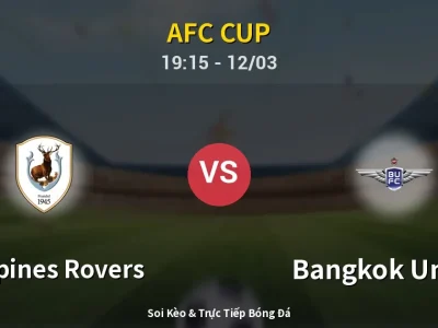 🔴 Trực Tiếp: Tampines Rovers 1-2 Bangkok United – Link Xem AFC Cup (Full HD)