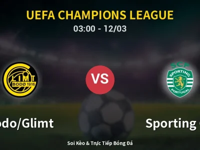 Kết Quả: Bodo/Glimt 3-0 Sporting CP – Highlight & Bàn Thắng | UEFA Champions League