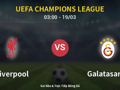 Kết Quả: Liverpool 4-0 Galatasaray – Highlight & Bàn Thắng | UEFA Champions League