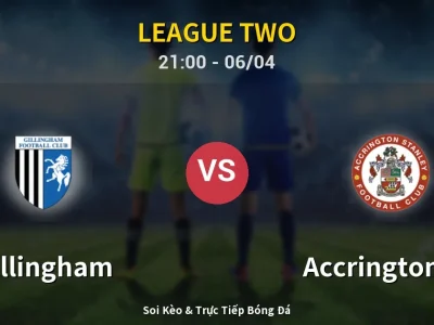 Soi Kèo Gillingham vs Accrington ST – 21:00 06/04 | Nhận Định, Dự Đoán Tỷ Số