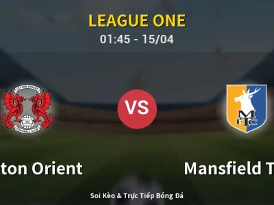Kết Quả: Leyton Orient 0-0 Mansfield Town – Highlight & Bàn Thắng | League One