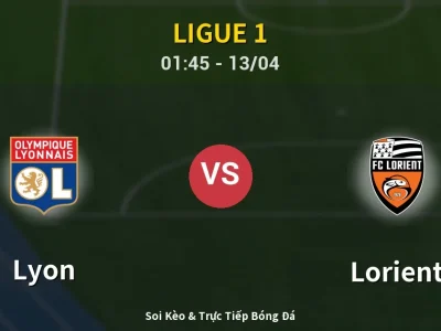 Kết Quả: Lyon 2-0 Lorient – Highlight & Bàn Thắng | Ligue 1