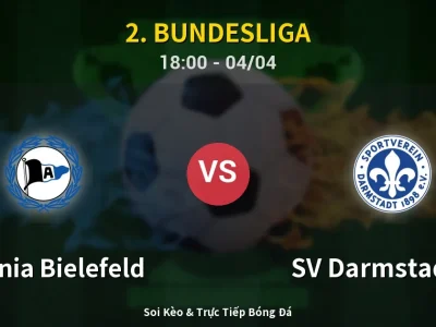 Soi Kèo Arminia Bielefeld vs SV Darmstadt 98 – 18:00 04/04 | Nhận Định, Dự Đoán Tỷ Số
