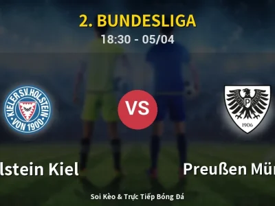 Soi Kèo Holstein Kiel vs Preußen Münster – 18:30 05/04 | Nhận Định, Dự Đoán Tỷ Số