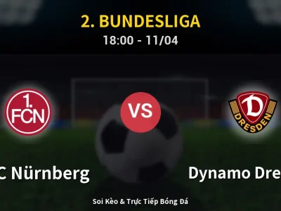 Soi Kèo 1. FC Nürnberg vs Dynamo Dresden – 18:00 11/04 | Nhận Định, Dự Đoán Tỷ Số