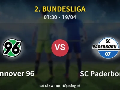 Kết Quả: Hannover 96 1-1 SC Paderborn 07 – Highlight & Bàn Thắng | 2. Bundesliga