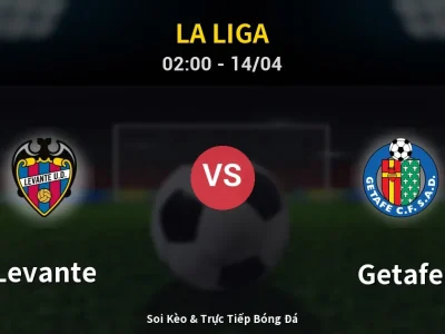 Kết Quả: Levante 1-0 Getafe – Highlight & Bàn Thắng | La Liga