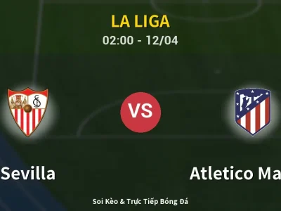 Kết Quả: Sevilla 2-1 Atletico Madrid – Highlight & Bàn Thắng | La Liga