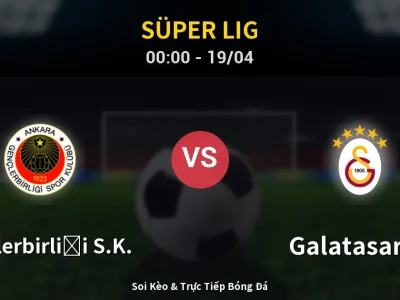 Kết Quả: Gençlerbirliği S.K. 1-2 Galatasaray – Highlight & Bàn Thắng | Süper Lig