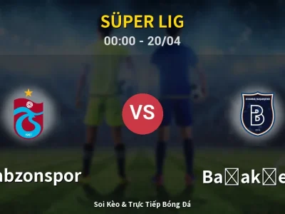 Kết Quả: Trabzonspor 1-1 Başakşehir – Highlight & Bàn Thắng | Süper Lig
