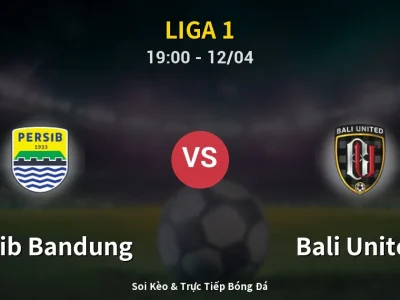 🔴 Trực Tiếp: Persib Bandung 1-0 Bali United – Link Xem Liga 1 (Full HD)