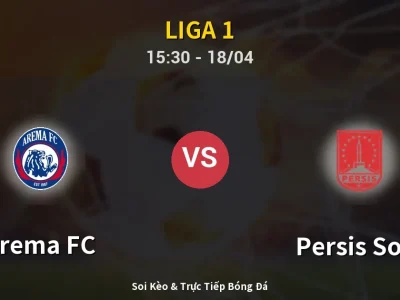 Kết Quả: Arema FC 2-0 Persis Solo – Highlight & Bàn Thắng | Liga 1