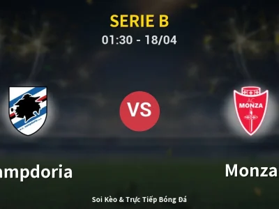 Kết Quả: Sampdoria 0-3 Monza – Highlight & Bàn Thắng | Serie B