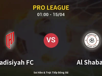 Kết Quả: Al-Qadisiyah FC 2-2 Al Shabab – Highlight & Bàn Thắng | Pro League