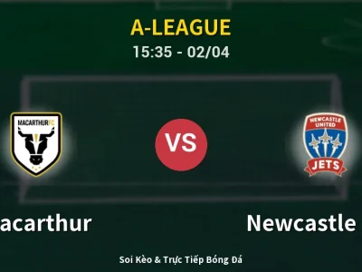 Kết Quả: Macarthur 3-2 Newcastle Jets – Highlight & Bàn Thắng | A-League