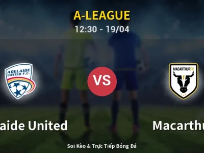 Kết Quả: Adelaide United 3-1 Macarthur – Highlight & Bàn Thắng | A-League