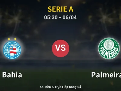 Kết Quả: Bahia 1-2 Palmeiras – Highlight & Bàn Thắng | Serie A