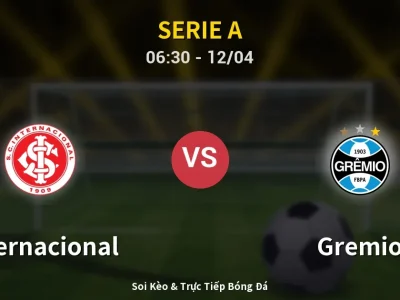 Kết Quả: Internacional 0-0 Gremio – Highlight & Bàn Thắng | Serie A