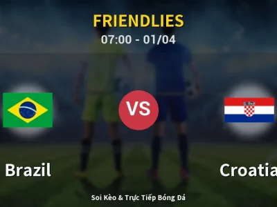 Kết Quả: Brazil 3-1 Croatia – Highlight & Bàn Thắng | Friendlies