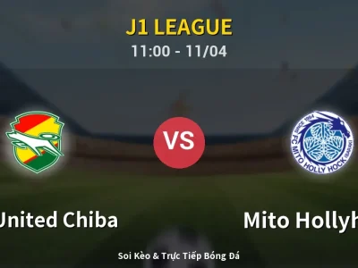 Soi Kèo JEF United Chiba vs Mito Hollyhock – 11:00 11/04 | Nhận Định, Dự Đoán Tỷ Số