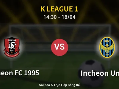 Soi Kèo Bucheon FC 1995 vs Incheon United – 14:30 18/04 | Nhận Định, Dự Đoán Tỷ Số