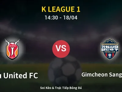 Kết Quả: Jeju United FC 1-1 Gimcheon Sangmu FC – Highlight & Bàn Thắng | K League 1
