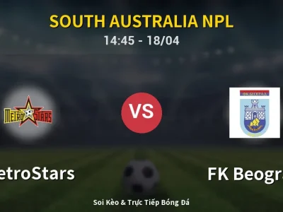 Soi Kèo MetroStars vs FK Beograd – 14:45 18/04 | Nhận Định, Dự Đoán Tỷ Số