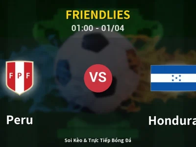 Kết Quả: Peru 2-2 Honduras – Highlight & Bàn Thắng | Friendlies