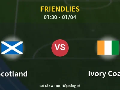 Kết Quả: Scotland 0-1 Ivory Coast – Highlight & Bàn Thắng | Friendlies