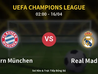 Kết Quả: Bayern München 4-3 Real Madrid – Highlight & Bàn Thắng | UEFA Champions League