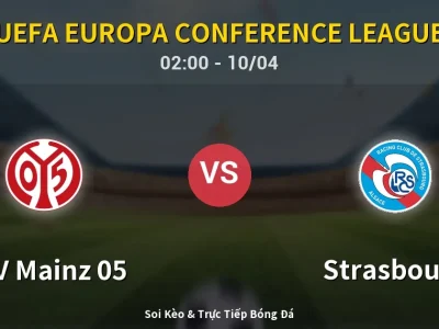 Kết Quả: FSV Mainz 05 2-0 Strasbourg – Highlight & Bàn Thắng | UEFA Europa Conference League