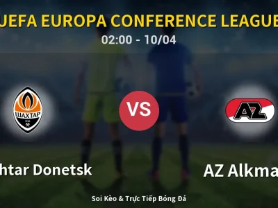 Kết Quả: Shakhtar Donetsk 3-0 AZ Alkmaar – Highlight & Bàn Thắng | UEFA Europa Conference League