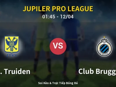 Kết Quả: St. Truiden 1-2 Club Brugge KV – Highlight & Bàn Thắng | Jupiler Pro League