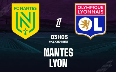 Lyon 'cơn lốc' 11 trận thắng liên tiếp đổ bộ Nantes: Dự đoán kịch tính trận đấu Ligue 1 3h05 ngày 8/2 1